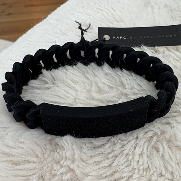 Marc by Marc Jacobs Matte Black Chain Bracelet - Picture 1 of 3